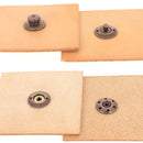 Bouton autobloquant LOXX - Tête fine et moletée - Vieux cuivre - fait en Allemagne