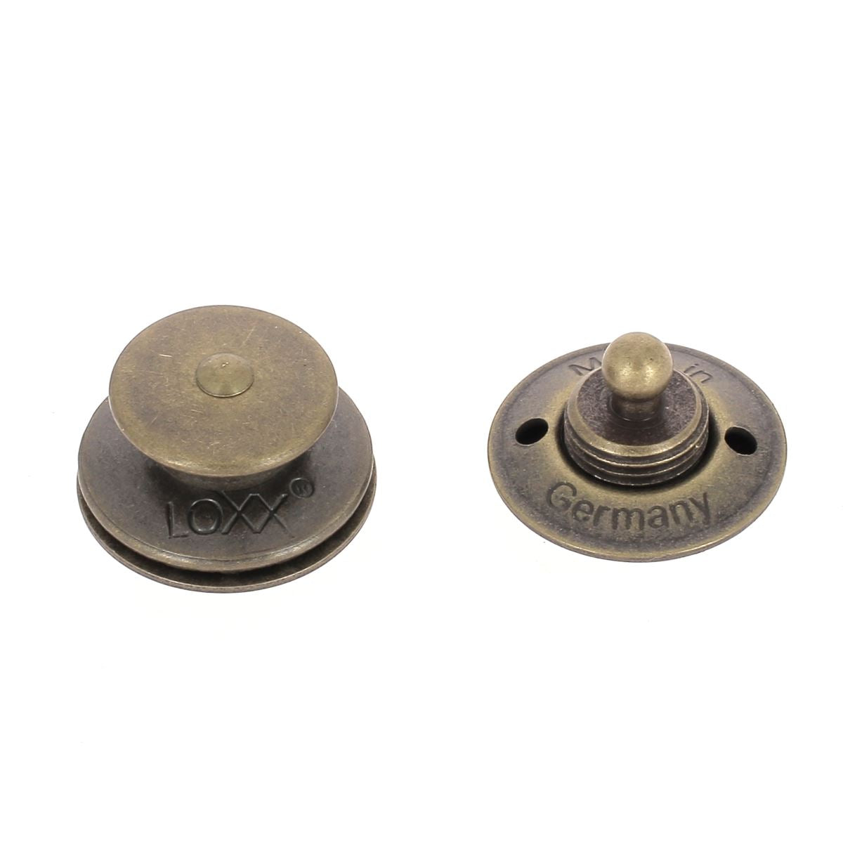 LOXX self-locking closure - Wide and smooth head | Leather Deco