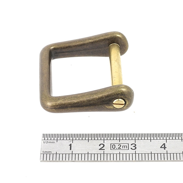 Attache cavalier à visser rectangulaire - Deco Cuir