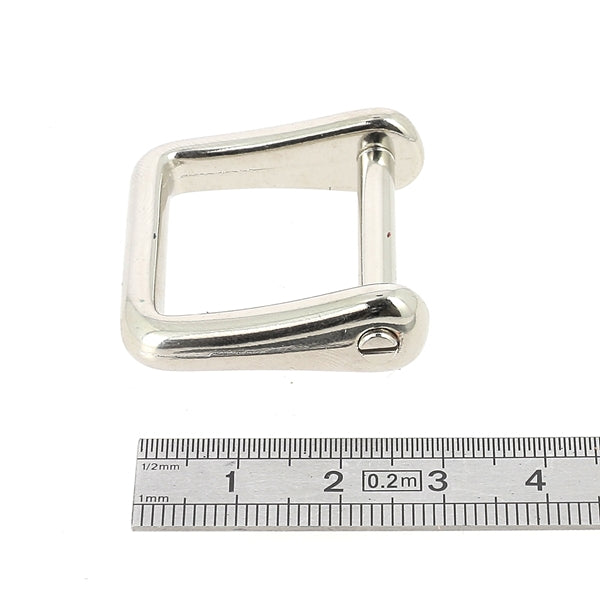 Attache cavalier à visser rectangulaire - Deco Cuir