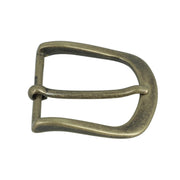 Boucle de ceinture REX 30mm en bouclerie, visible en métal robuste, conçue pour la fixation de ceintures.