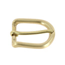 Boucle de ceinture en laiton massif AEL - 25mm - Deco Cuir