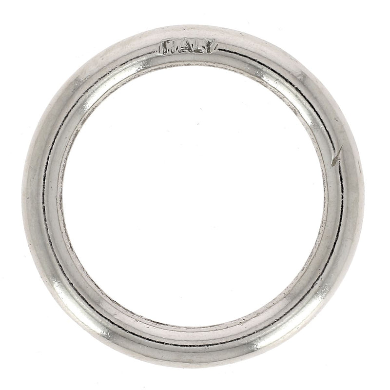 Round ring molded in Brass - NICKEL PLATED