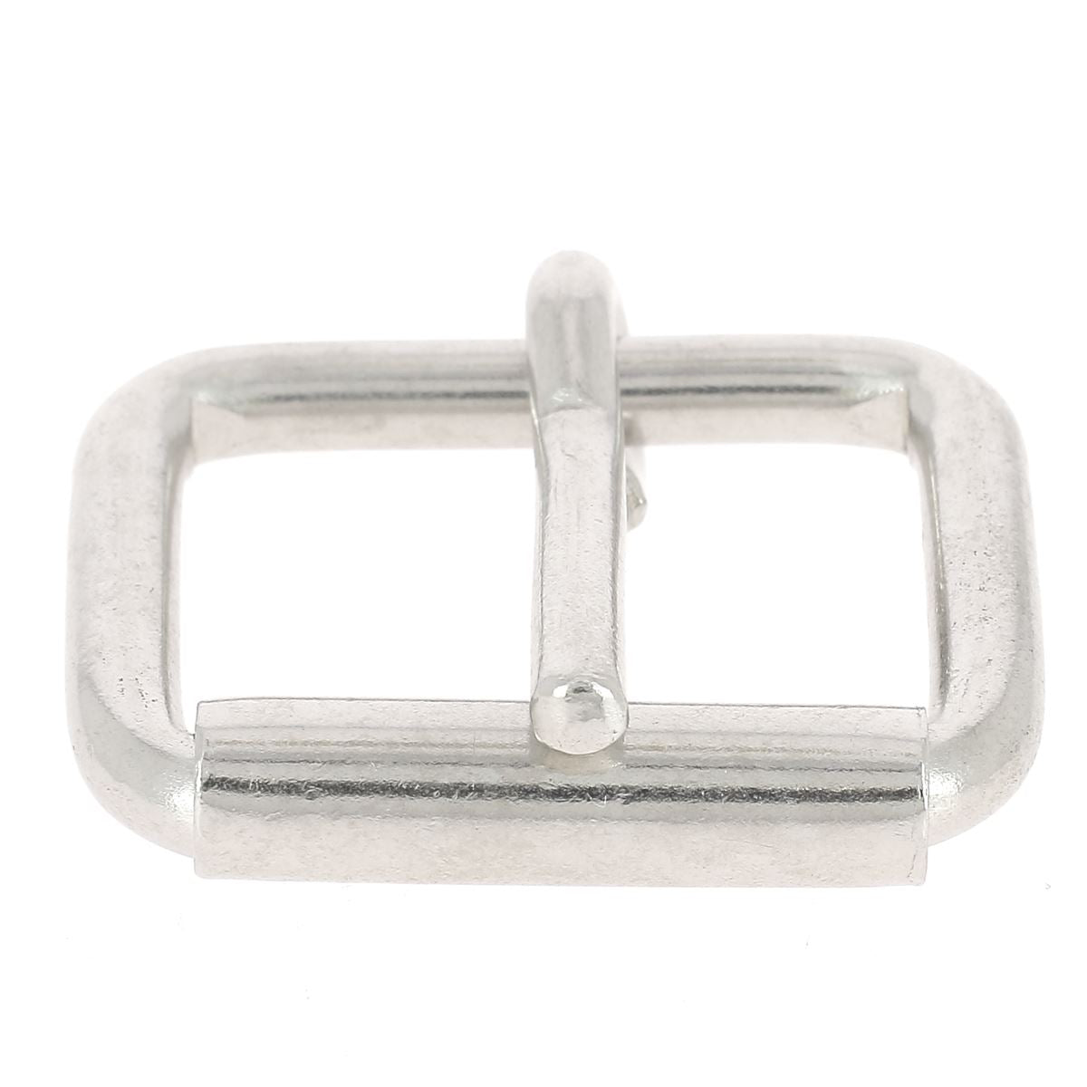 Boucle soudée en fil rond à rouleau et ardillon rond LYS - Série lourde - Deco Cuir