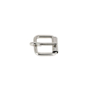 Boucle de ceinture en fil rond à rouleau et ardillon rond LYS, série lourde, fabrication robuste pour accessoires.