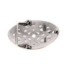 Boucle de ceinturon celtique - IXA - ARGENT VIEILLI - 40mm - Deco Cuir