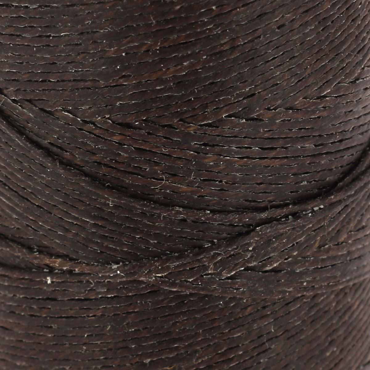 Bobine de 200m de fil de lin poissé - 18/2 - Diam 0.50mm - Deco Cuir