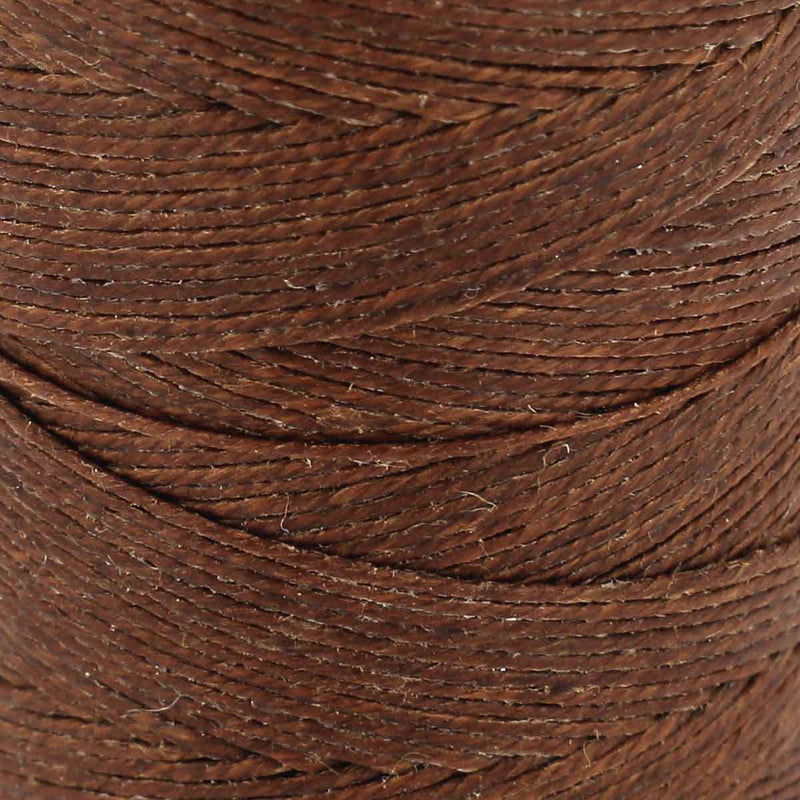 142m spool of waxed linen thread - 18/3 - Diam 0.65mm