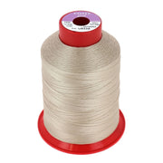 Bobine de fil polyester GRAL N°30 Coats, 1000m beige, pour couture et mercerie, en coton lin U9339