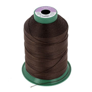 Bobine de fil polyester GRAL N°20 Coats, 600m, marron foncé, mercerie pour couture et travaux manuels