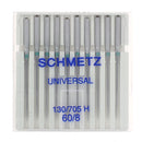 Lot de 10 aiguilles UNIVERSELLES pour machine à coudre - Schmetz - Deco Cuir