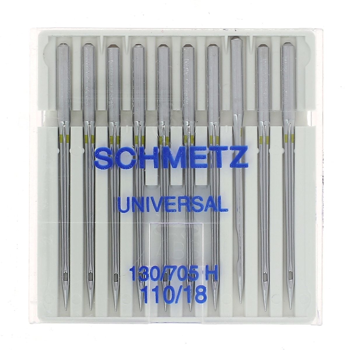 Lot de 10 aiguilles UNIVERSELLES pour machine à coudre - Schmetz - Deco Cuir