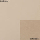 Morceau de collet tannage végétal naturel CLASSIC - Envers résiné incolore - Deco Cuir