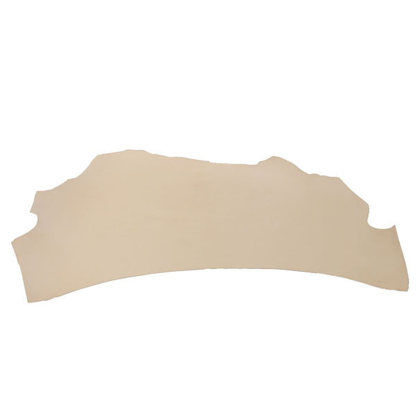 CLASSIC natural vegetable tanned neck - Colorless resin backing