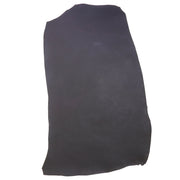 Peau de cuir en cuir de croupon tannage végétal bleu marine, texture naturelle visible, fabriquée par Autres.