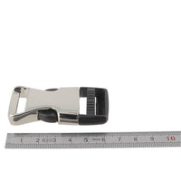 Clip De Selle Nickel Et Dee 1 1/2 Pouce - Lot De 2 Fourre-tout