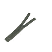 Fermeture à glissière en nylon de 4mm, couleur vert foncé, longueur 14cm, pour couture et mercerie, de marque Autres.