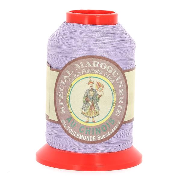 Fil Chinois Spécial Maroquinerie polyester coton - 28-2 - 0,38 mm - MAUVE 497x600.jpg