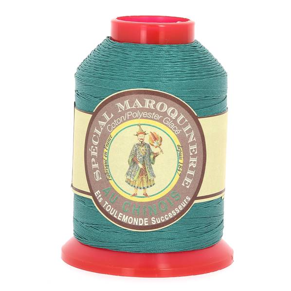 Fil Chinois Spécial Maroquinerie polyester coton - 28-3 - 0,45 mm - PAON 750x600.jpg