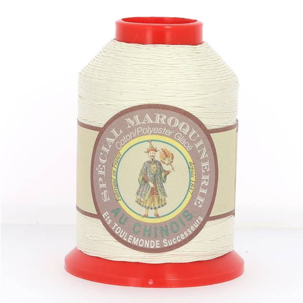 Fil Chinois Spécial Maroquinerie polyester coton - 28-4 - 0,52 mm - NATUREL 105x600.jpg