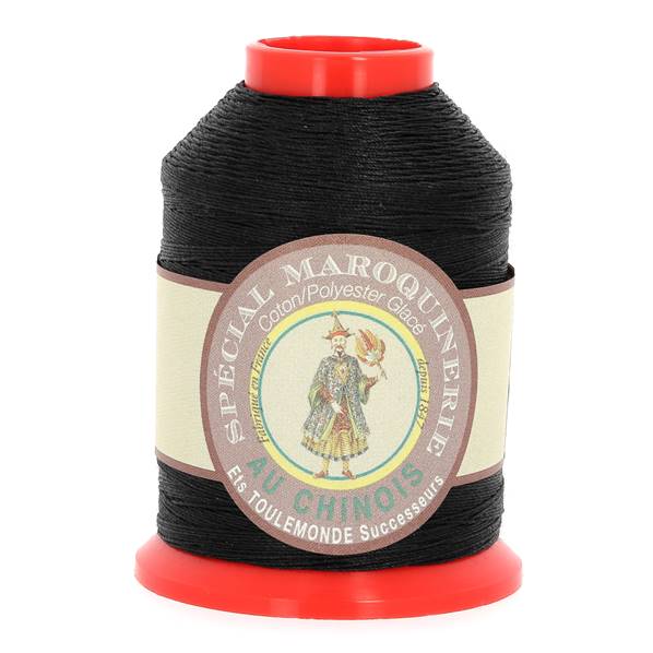 Fil Chinois Spécial Maroquinerie polyester coton - 28-4 - 0,52 mm - NOIR 180x600.jpg