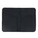 Porte cartes en cuir noir à coudre soi-même - Kit DIY