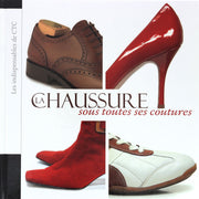 Livre CTC "La chaussure sous toutes ses coutures" avec couverture détaillée, dédié aux livres et patrons de couture.