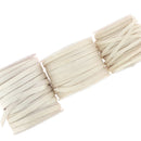 Lacet en cuir brut Plat - Rawhide - NATUREL - Deco Cuir