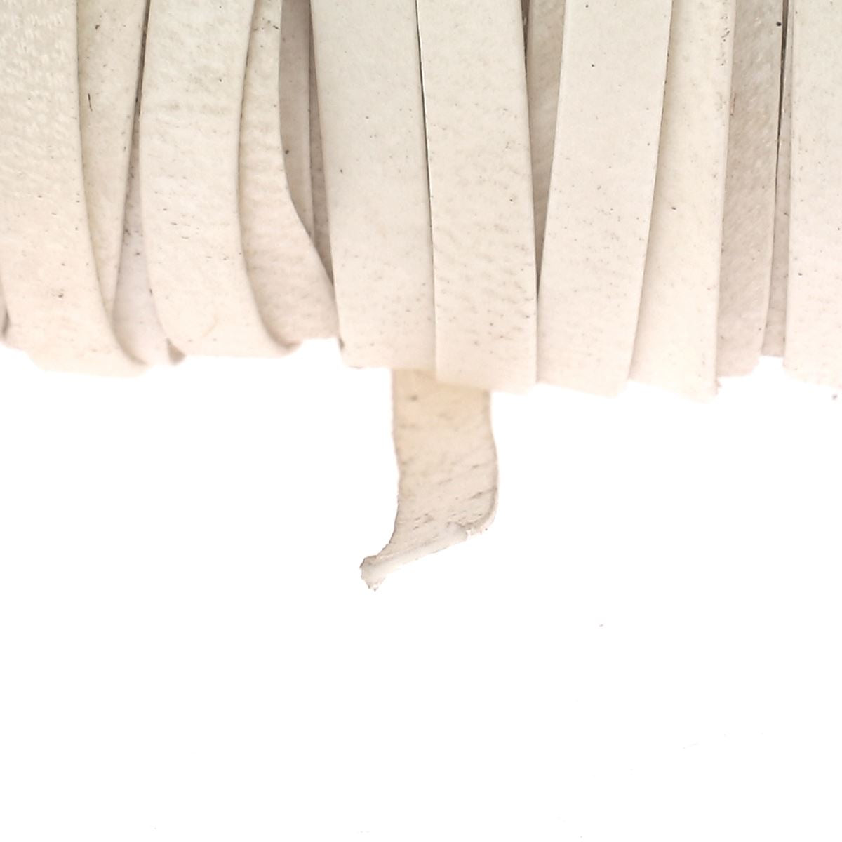 Lacet en cuir brut Plat - Rawhide - NATUREL - Deco Cuir