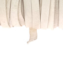 Lacet en cuir brut Plat - Rawhide - NATUREL - Deco Cuir