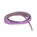Lacet en cuir Carré - Largeur 2,8mm - Longueur 1,20m - LILAS - Deco Cuir
