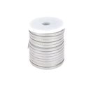 Lacet en cuir pigmenté Plat - Largeur 4mm - Deco Cuir