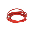 Lacet en cuir pigmenté Plat - Largeur 4mm - Deco Cuir