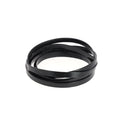 Lacet en cuir pigmenté Plat - Largeur 5mm - Deco Cuir