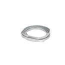 Lacet en cuir pigmenté Plat - Largeur 5mm - Deco Cuir