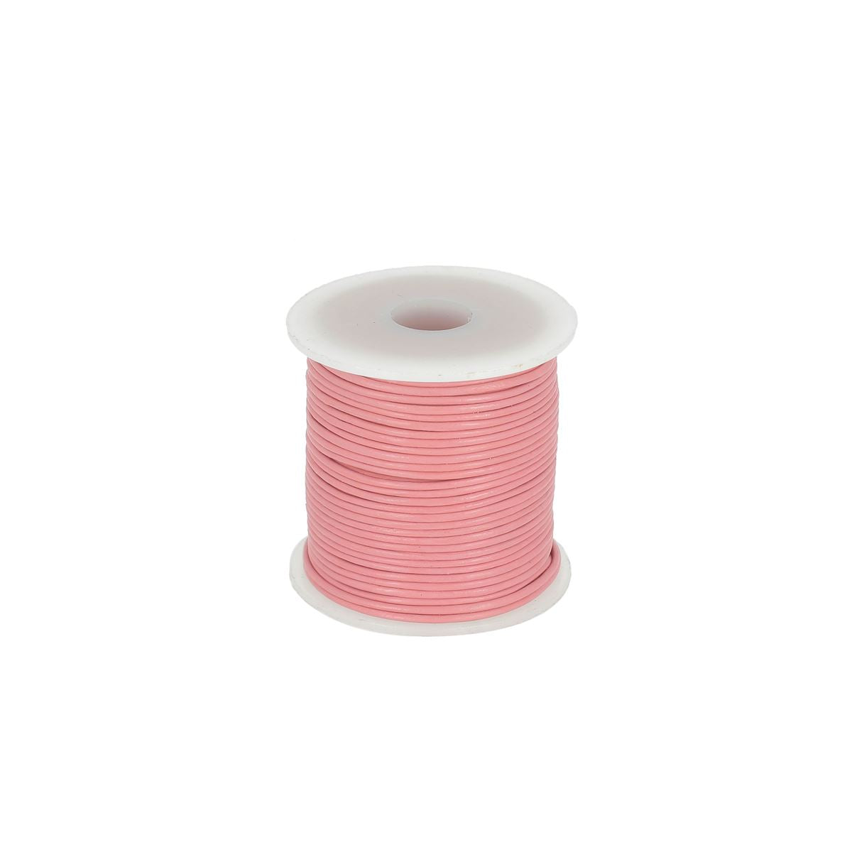 Lacet en cuir pigmenté Rond - Diamètre 1mm - Deco Cuir