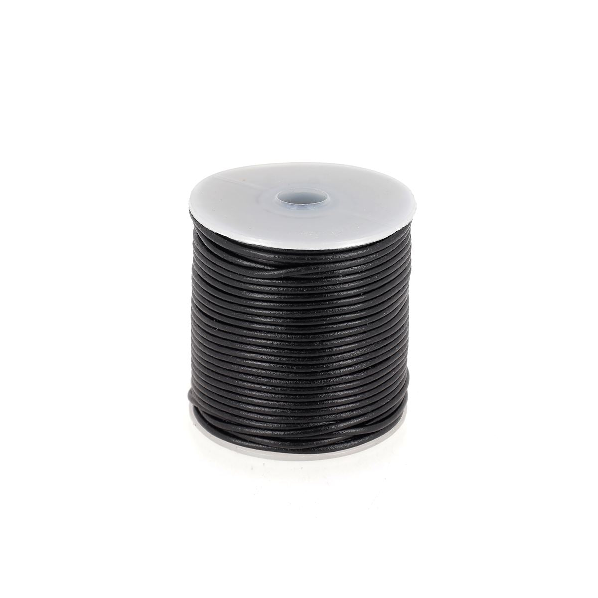 Lacet en cuir pigmenté Rond - Diamètre 1.5mm - Deco Cuir