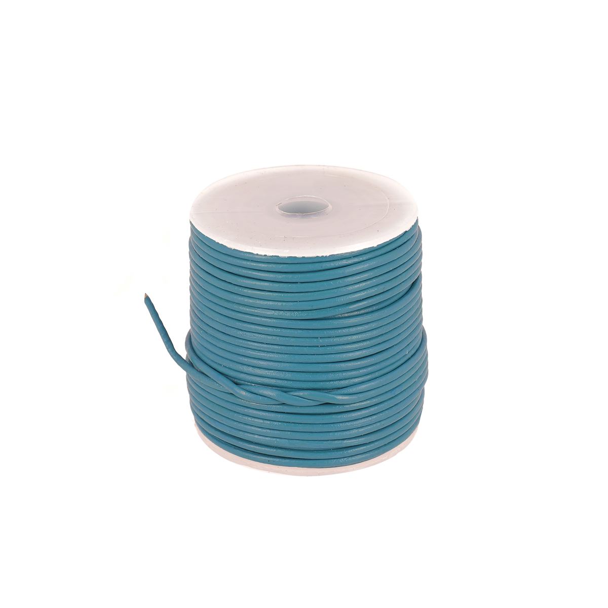 Lacet en cuir pigmenté Rond - Diamètre 1.5mm - Deco Cuir