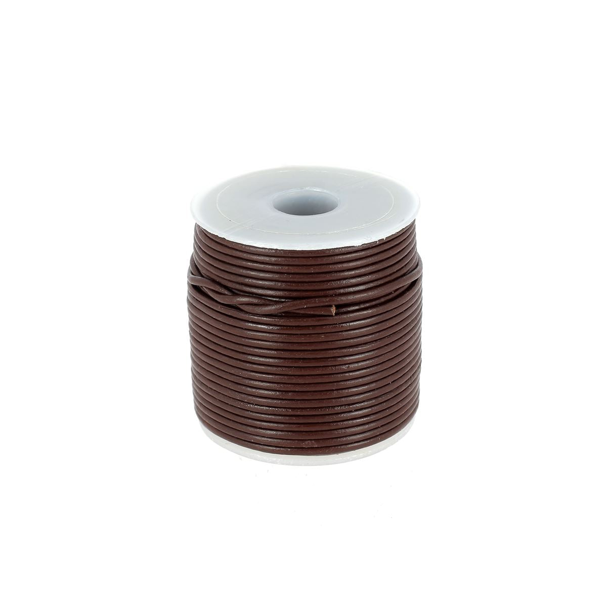 Lacet en cuir pigmenté Rond - Diamètre 1.5mm - Deco Cuir
