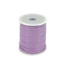 Lacet en cuir Rond - Diamètre 2mm PARME 1 mètre de lacet - Deco Cuir