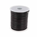 Lacet en cuir teinté Rond - Diamètre 2mm - Deco Cuir