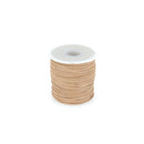 Lacet en cuir Rond - NATUREL - Deco Cuir