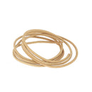 Lacet en cuir Rond - NATUREL - Deco Cuir