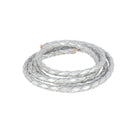 Lacet en cuir pigmenté Rond tressé - Diamètre 3mm - Deco Cuir