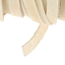 Lacet en cuir brut Plat - Rawhide - NATUREL - Bobine de 18 mètres - Tandy Leather - Deco Cuir