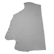 Peau de cuir de veau TÉO gris G75, cuir lisse, pour fabrication de maroquinerie ou accessoires de mode.