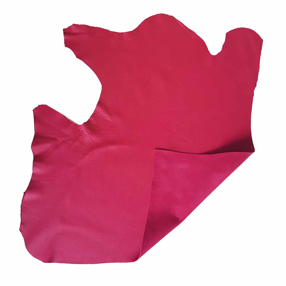 Morceau de cuir de veau PARIS - FRAMBOISE G91