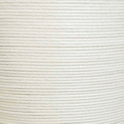 Fil de lin ciré MeiSi, cartonnette de 8m, super fin M60, 0,65 mm, blanc, mercerie pour couture et broderie.