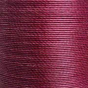 Fil de lin ciré MeiSi M40, 8m, 0,45 mm, couleur Bordeaux, mercerie fine pour couture et broderie.