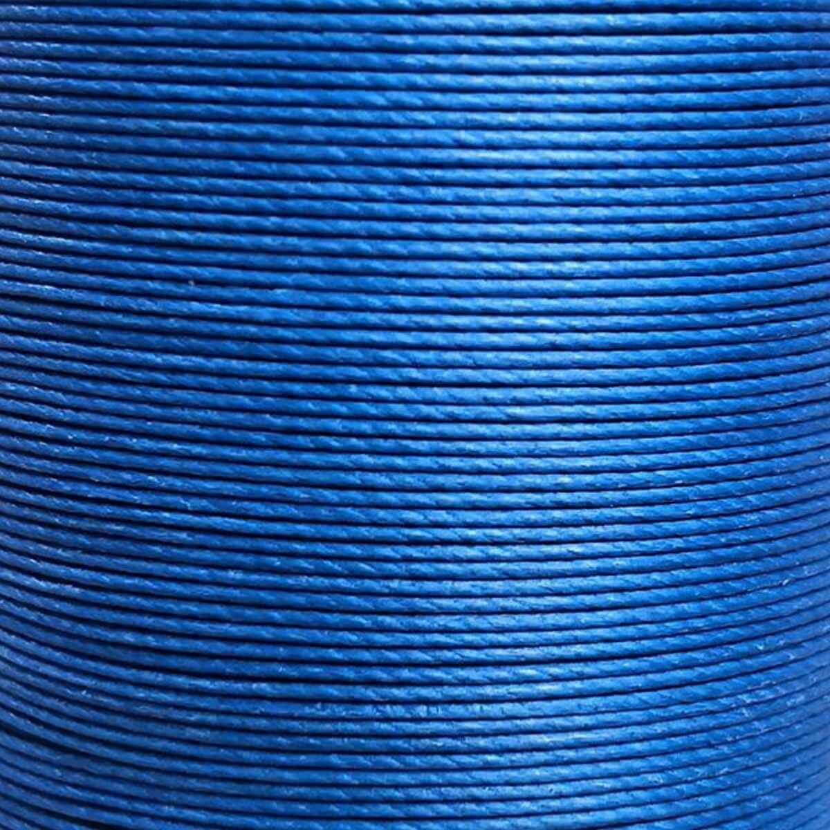 M60 Thread 8m box of MeiSi super fine waxed linen thread M60 - 0.65 mm - BLUE ...
